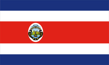 Minimize Costa Rica Flag