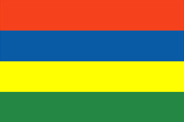 Minimize Mauritius Flag