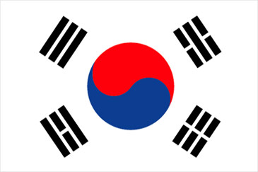 Minimize South Korea Flag