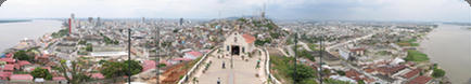 View from Cerro Santa Ana over Guayaquil, Ecuador (2003)