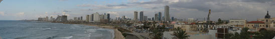 View from Jaffa towards Tel Aviv, Israel (2011)