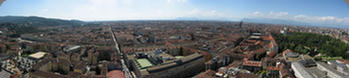Panoramic View over Torino, Italy (2008)