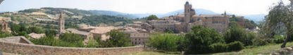Panoramic View of Urbino, Italy (2008)